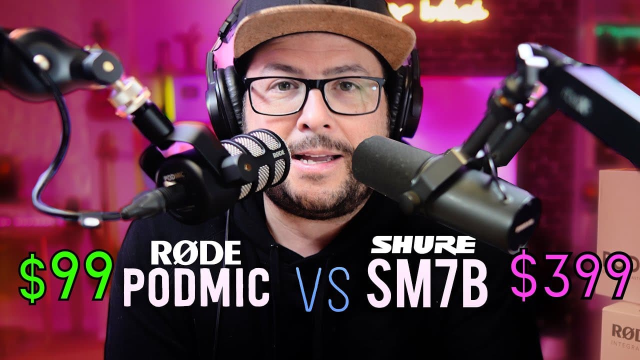 Shure SM7B - Video 1